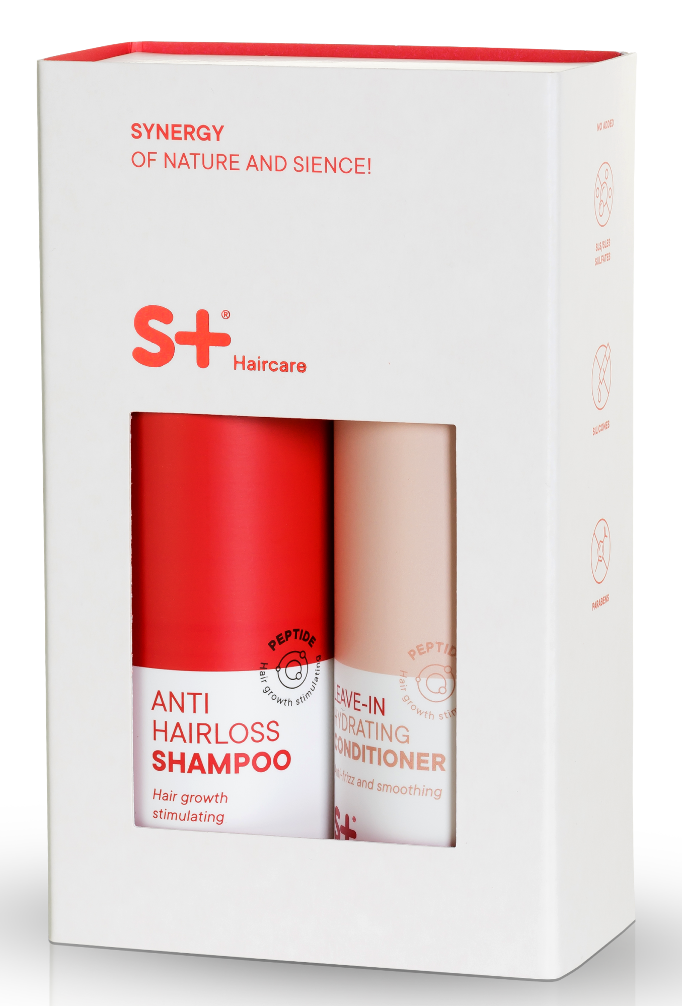 S+ HAIRCARE ANTI-HAIRLOSS SHAMPOO LEAVE-IN CONDITIONERSET