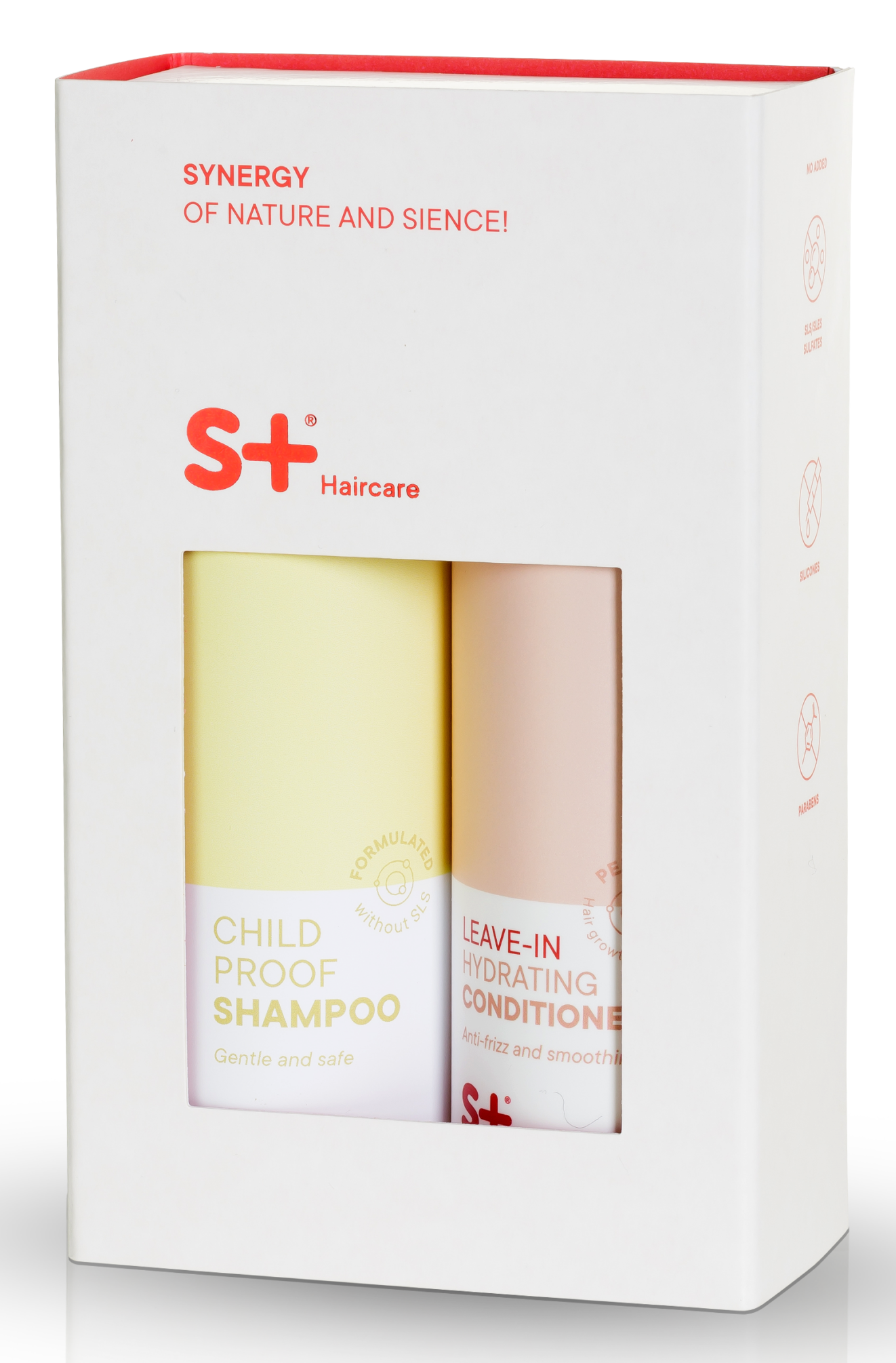 S+ Haircare Child Proof Shampoo & Leave-in Conditioner Set