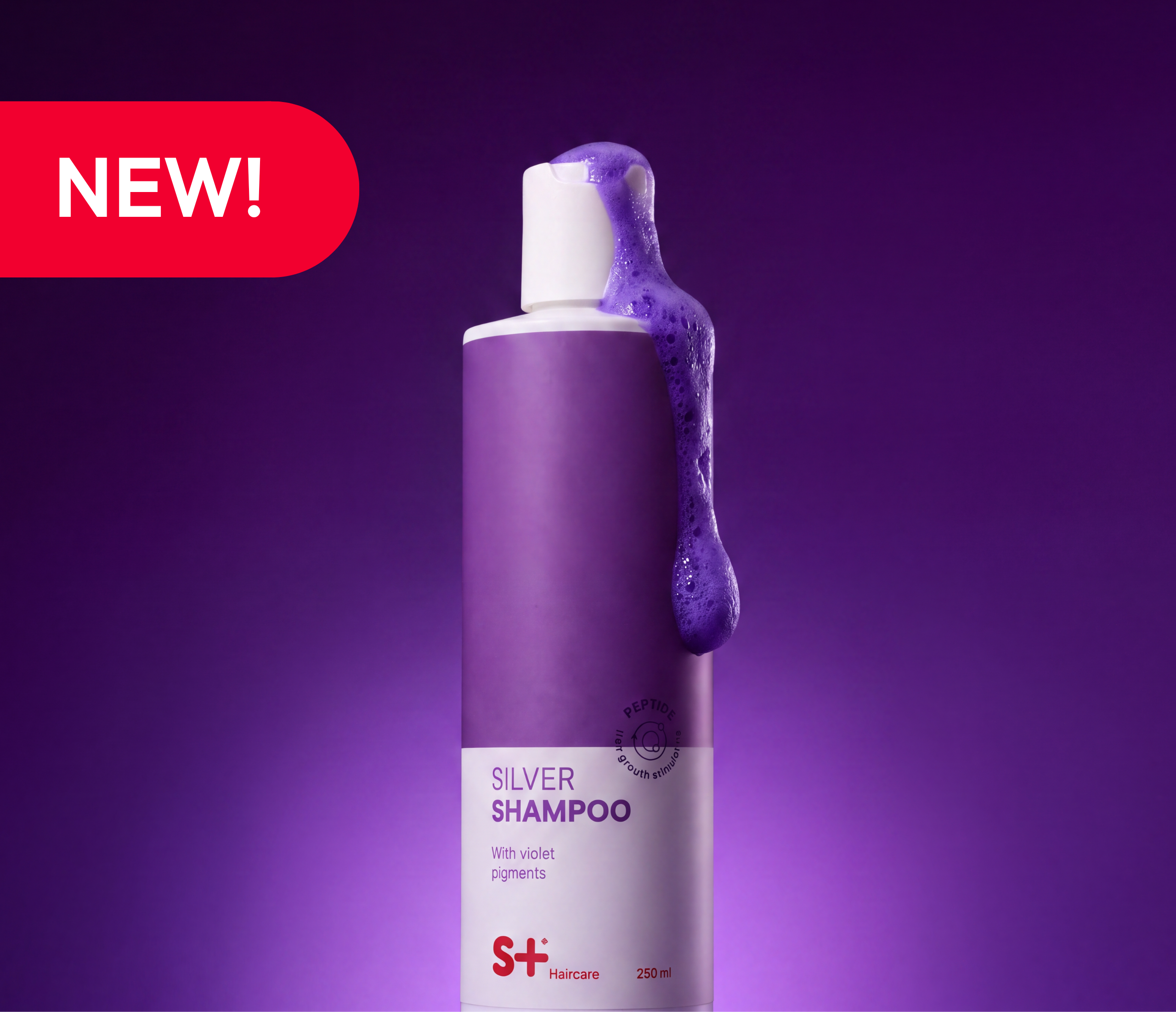 S+ Haircare Silver Shampoo