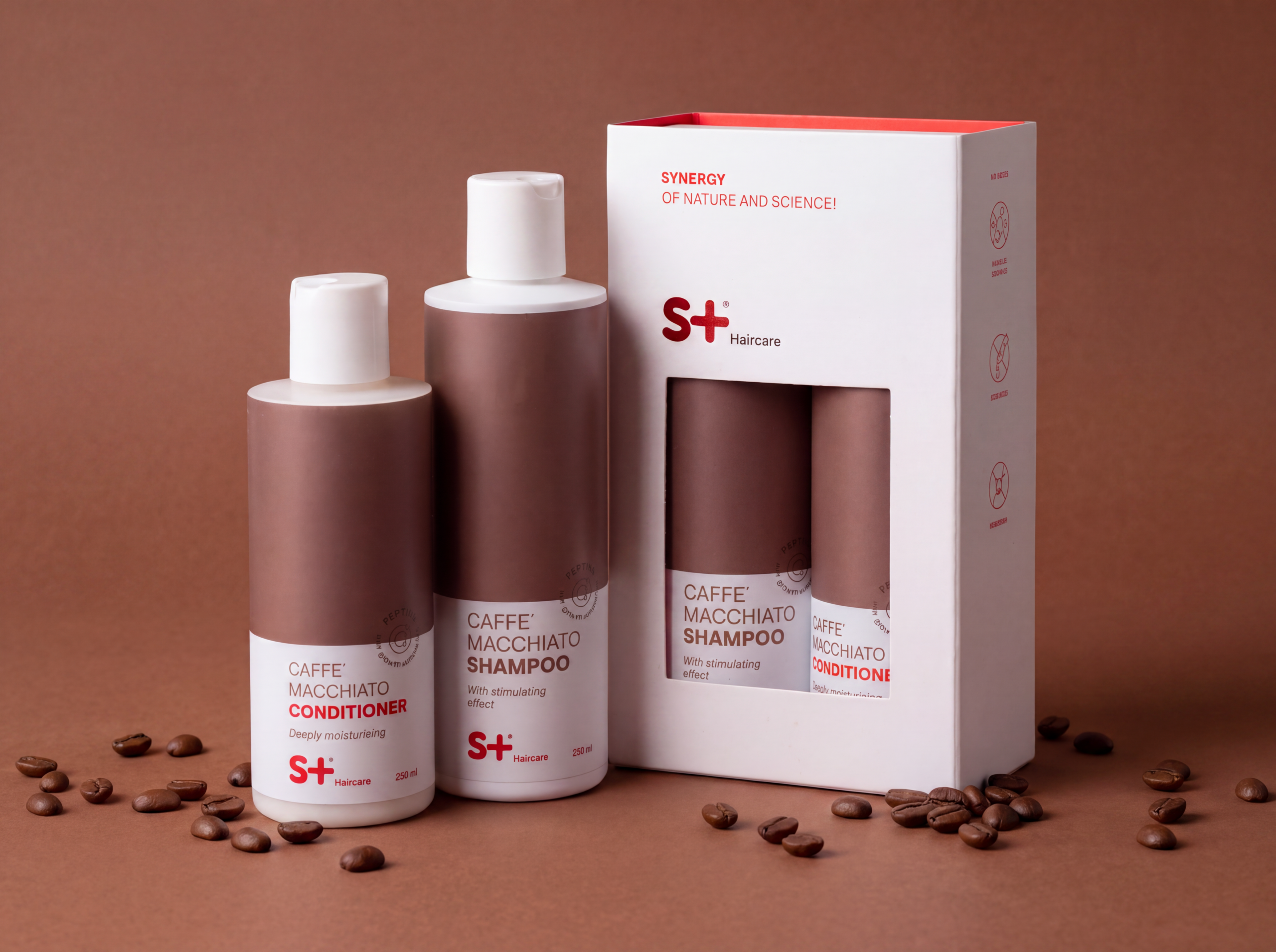 Caffe' Macchiato šampoon ja palsam
