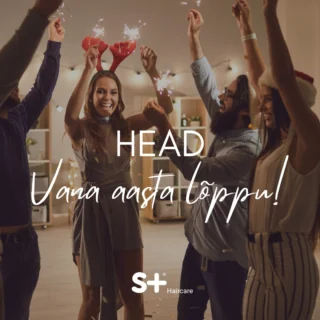 Head vana aasta lõppu! 🎊 

Nendel pühadel ära unusta võtta aega endale, nautides aega oma lähedastega! S+ Haircare soovib sulle head vana aasta lõppu ja veelgi kaunemaid juukseid uueks aastaks! ✨