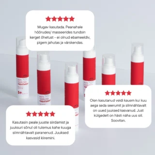 S+ Haircare TOP toode- Anti Hairloss Treatment on saanud erakordselt palju head tagasisidet. Seda ka põhjusega:

🌱 See peatab juuste väljalangemise
🌱 Vaba silikoonidest, SLS/SLES sulfaatidest ja karmidest kemikaalidest
🌱  Toodetud Eestis 

👉 Proovi ka ise (link bios!)